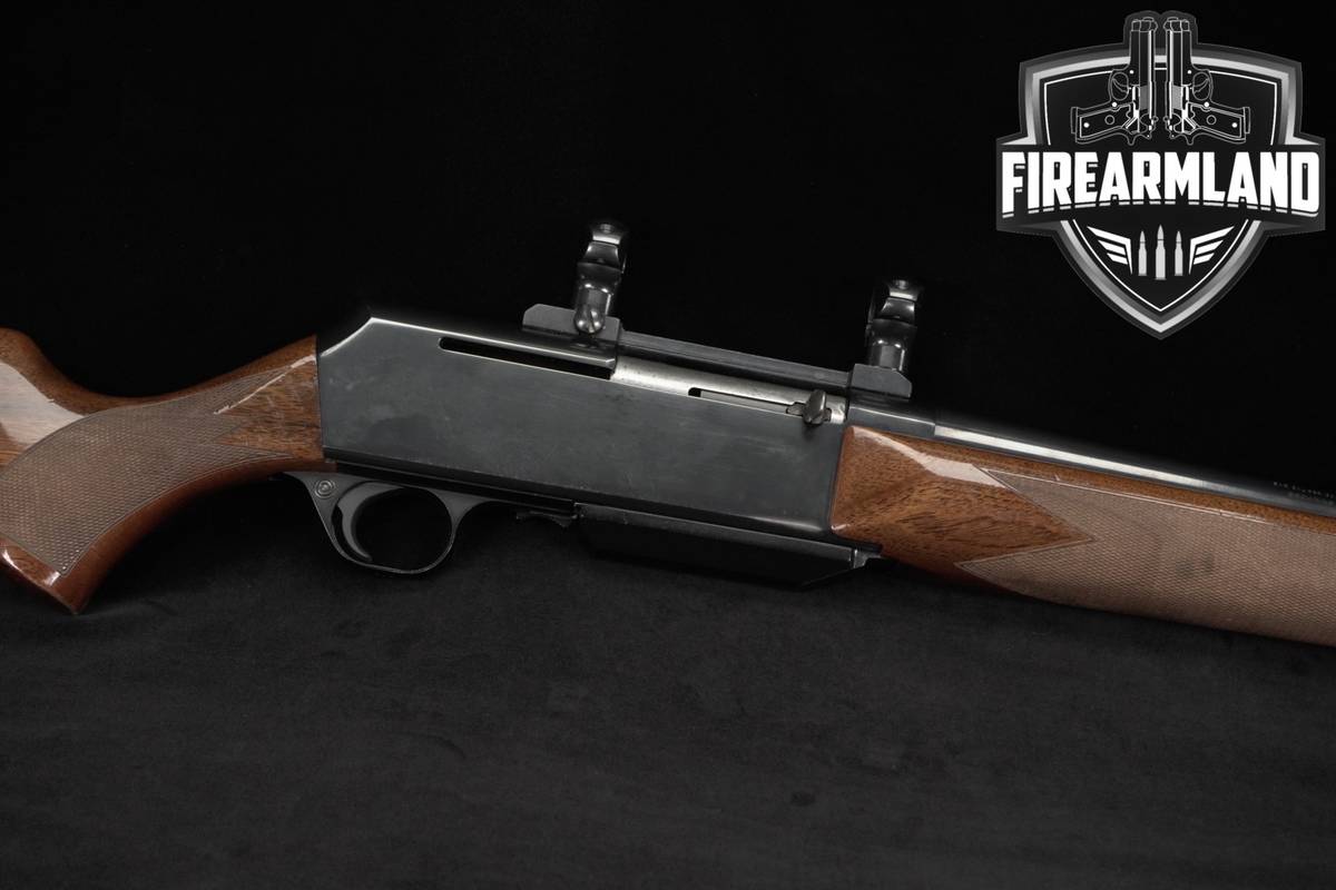 1990 Browning BAR Type II 300 Win Magnum 24" High Polish Blued & Walnut