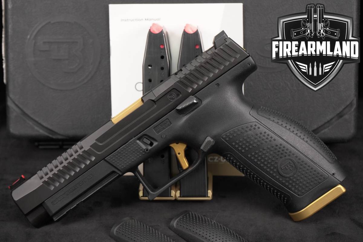 CZ P-10 F Competition 9mm Optics-Ready P10F P10 +3 MAGS & ORIG CASE