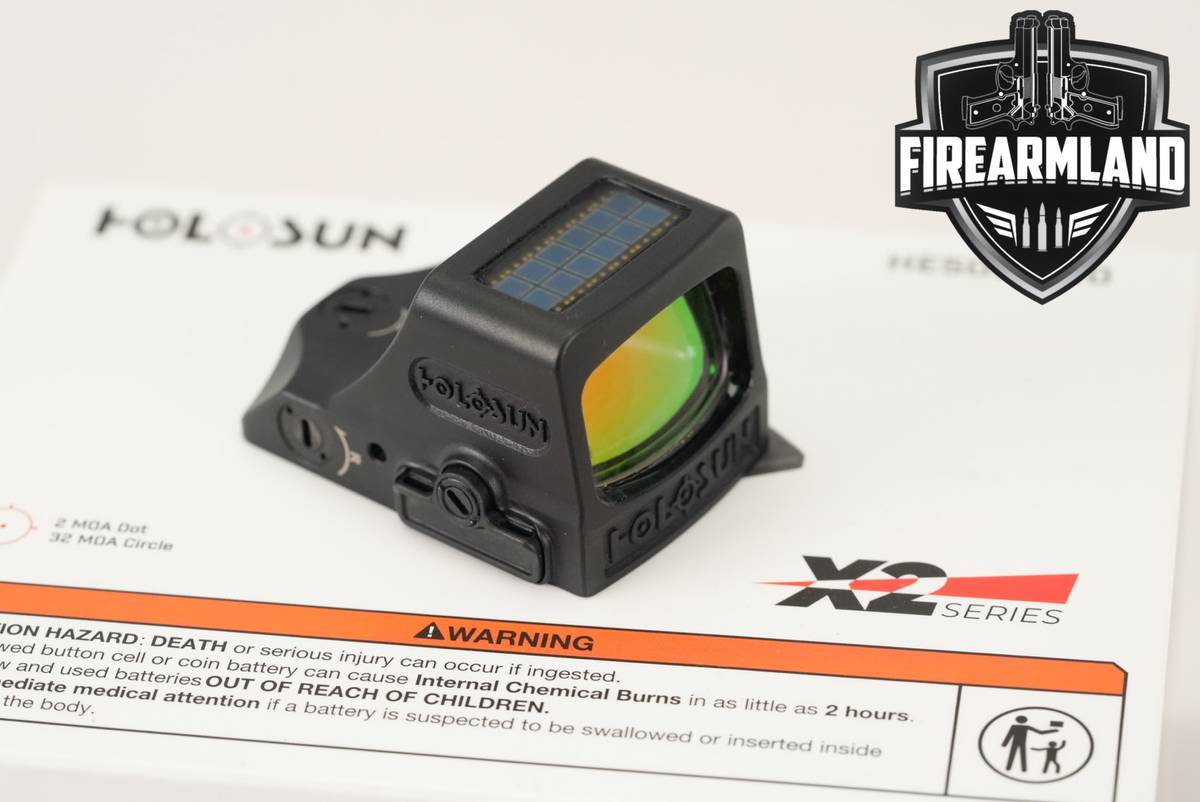 Holosun HE508T-RD 2 MOA Dot & 32 Circle Red Sight HE 508T +ORIG BOX