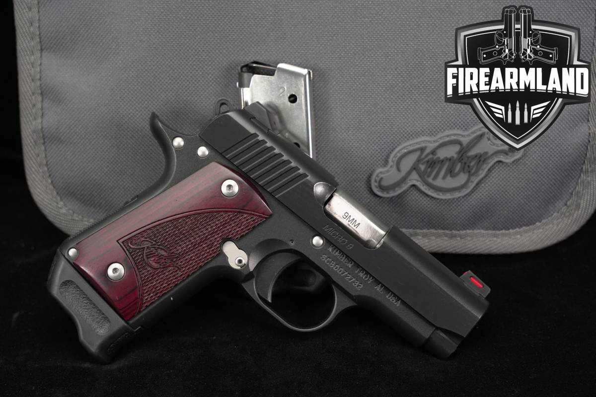 Kimber Micro 9 9mm 3.15" CCW +2 MAGS & ORIG CASE