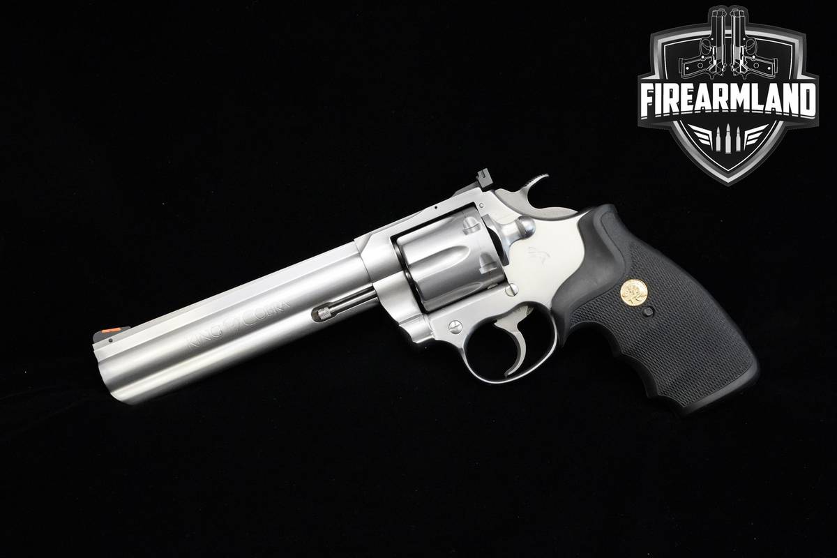 1991 Colt King Cobra 357 Magnum Stainless Steel Colt-King Cobra +ORIG CASE