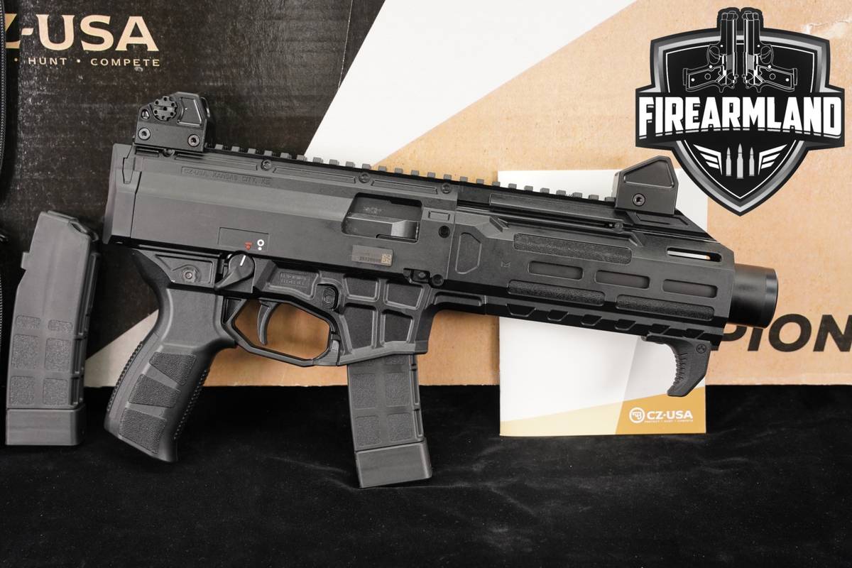 CZ Scorpion 3+ Plus Micro 9mm 4.2" THREADED +2 MAGS & ORIG BOX