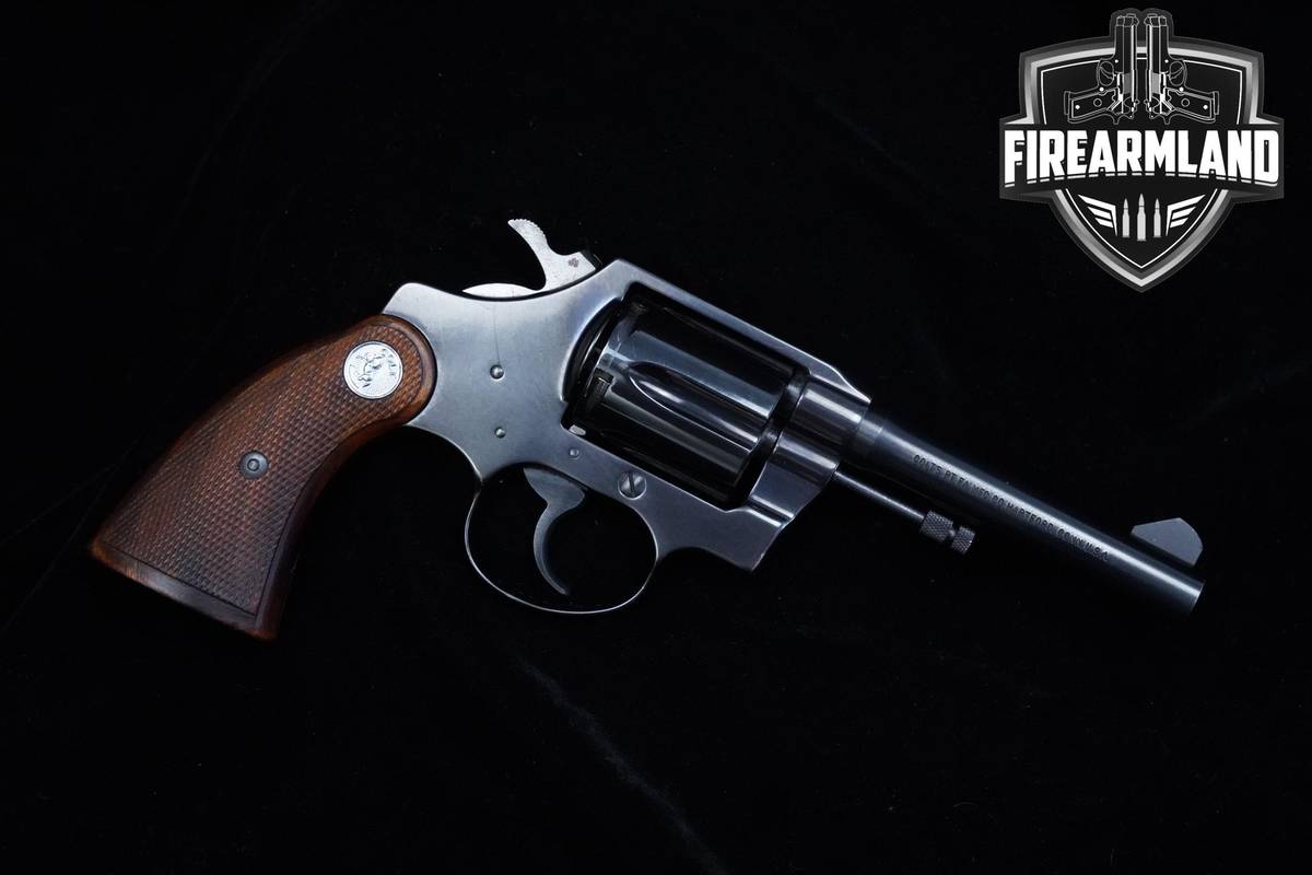 1973 Colt Police Positive Special 38 Special 4" Blued Colt-Police Positive