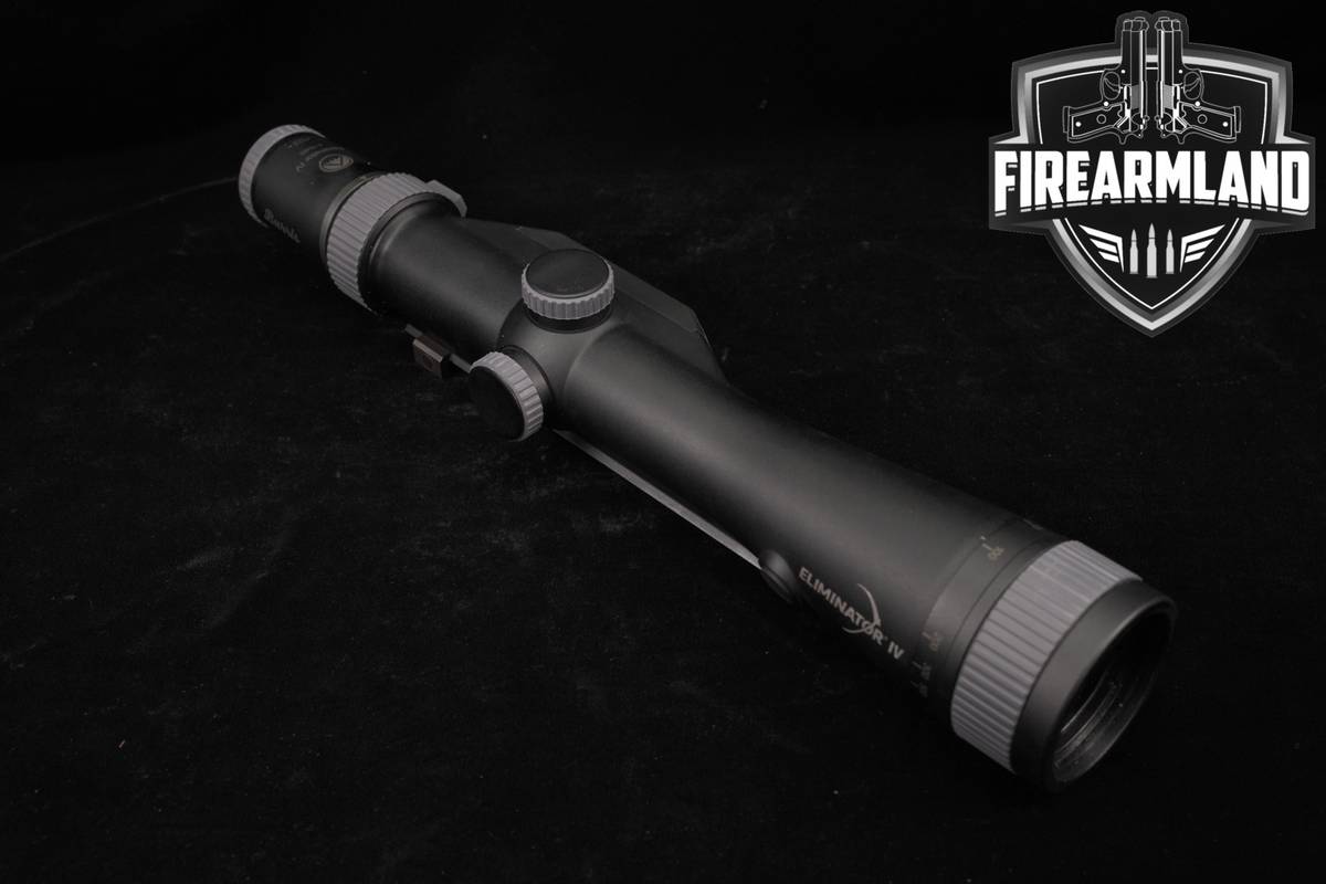 Burris Eliminator IV 4-16X50 X96 Reticle SFP Scope Range Finder