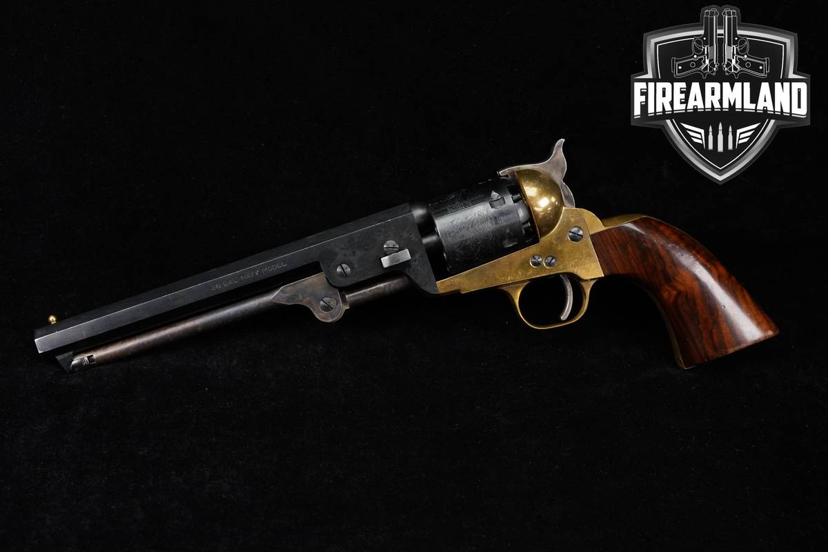 F.lli Pietta 1851 Navy Brass Frame 36 Black Powder Flli 7.5" Revolver
