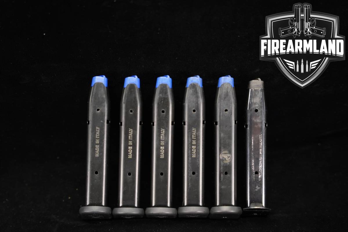 SIX (6) CZ 75 Magazines 9mm Luger CZ75 Mags