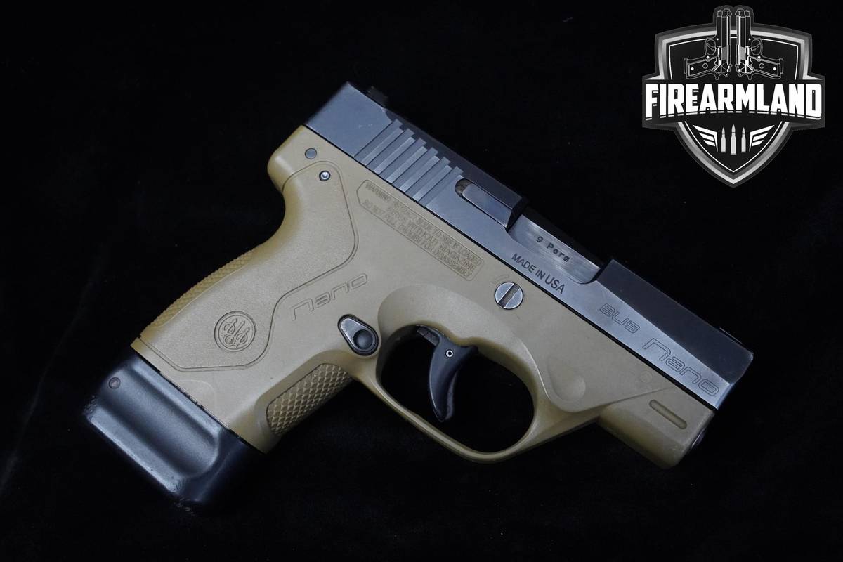 Beretta BU9 Nano FDE 9mm 3" Beretta +HOLSTER