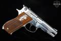 1979 Smith & Wesson (S&W) Model 39-2 9mm Luger Nickel Plated in Very Good Condition Image 2