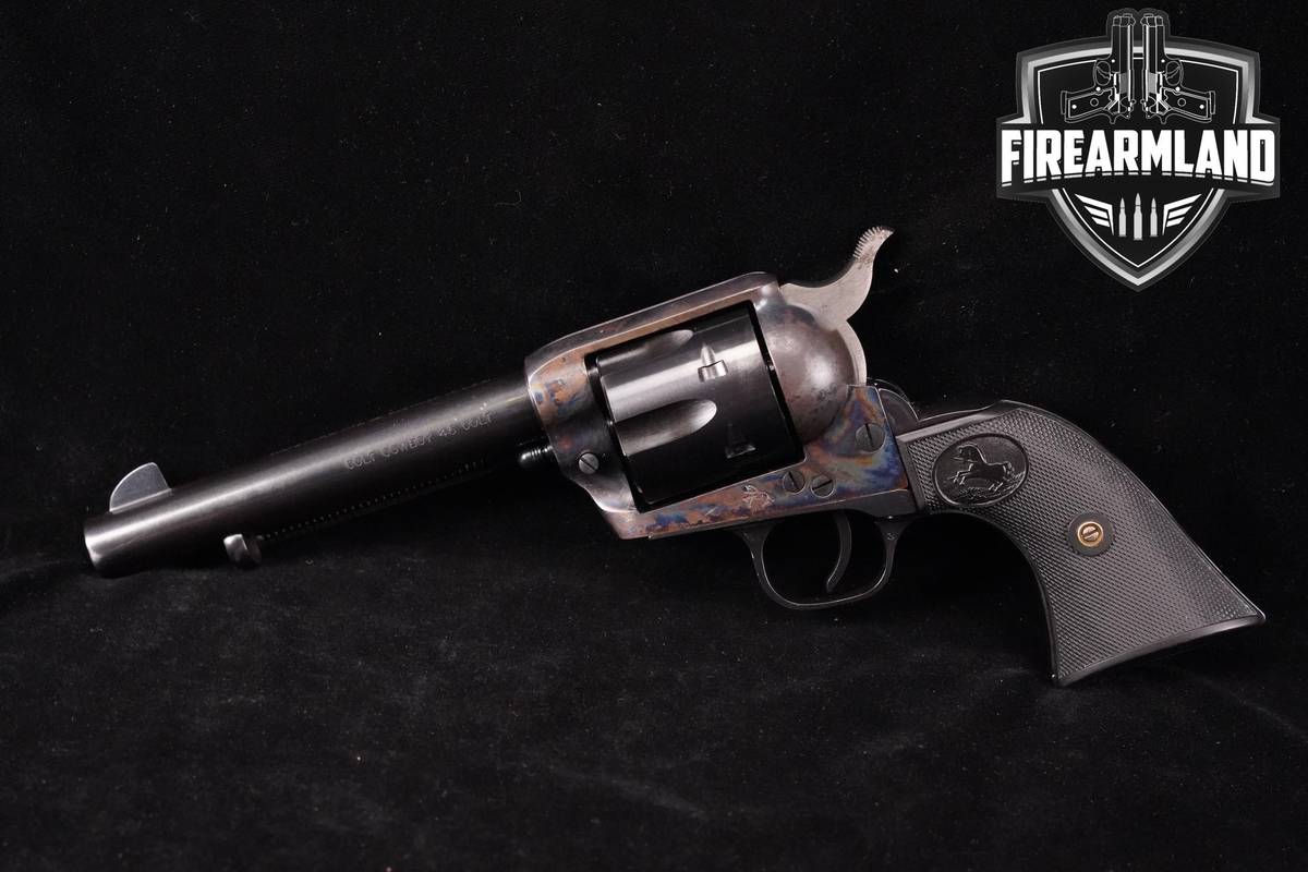 LIMITED RUN 2001 Colt COWBOY 45-Colt 5.5" Color Case-Hardened SAA